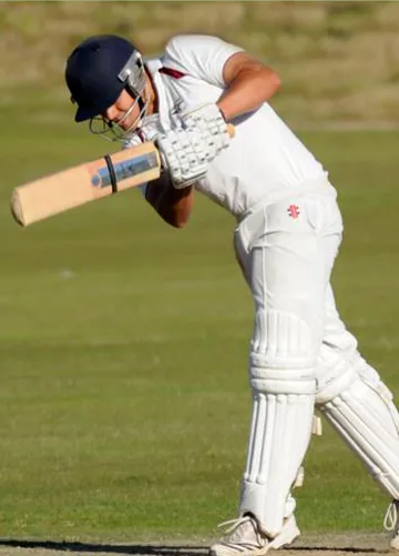 Hawkinge Cricket Club player in action