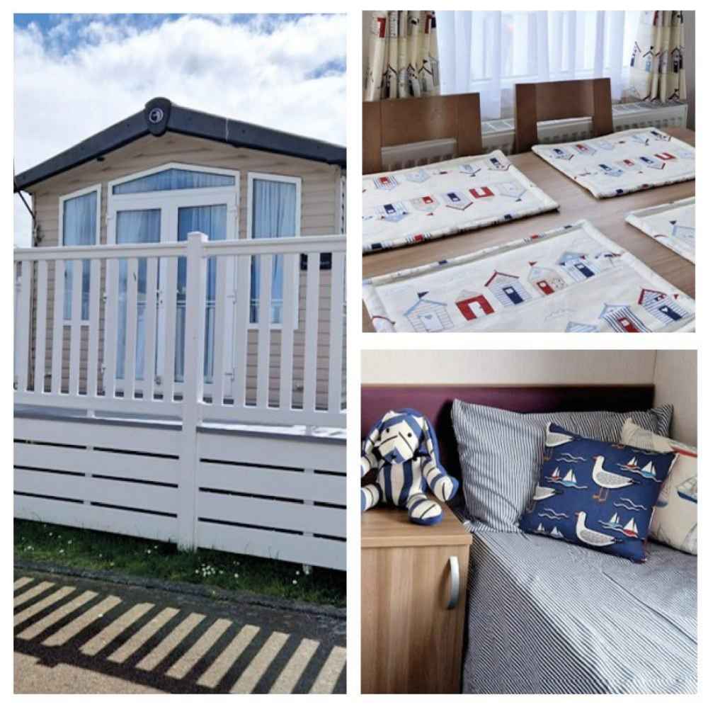 Interior and design of the My Shining Star caravan